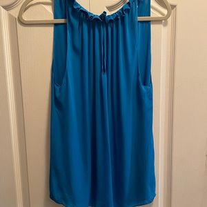 Ramy Brook Electric blue 100% silk top